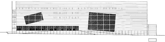 Alzado sur / South elevation