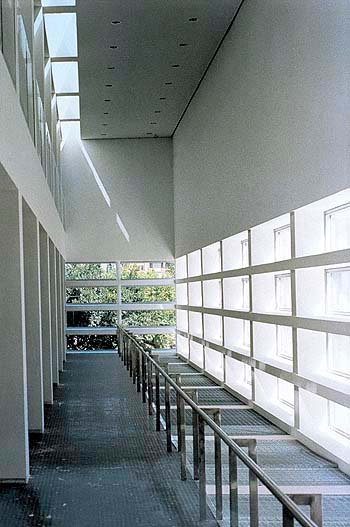 Imagen del pasillo interior / Interior corridor view