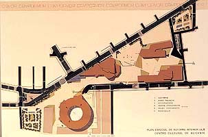 Complejo de Campoamor. Planta de la primera solucin, 1991 / Campoamor complex. Site plan of first solution, 1991