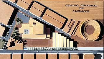 Complejo Campoamor. Maqueta de la segunda solucin, 1993 / Campoamor complex. Model of second solution, 1993