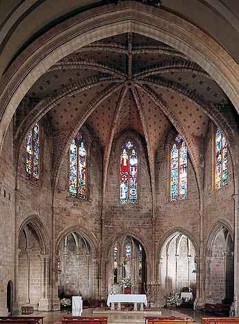 Interior de la iglesia del Salvador de Burriana. (Foto Pasqual Merc) / Interior of the Salvador church in Burriana (Photograph: Pasqual Merc)