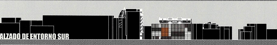 Alzado de entorno sur / Southern surroundings elevation