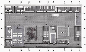 Planta stano. Usos mltiples - Analtica / Basement floor. Multiple uses - Analyses