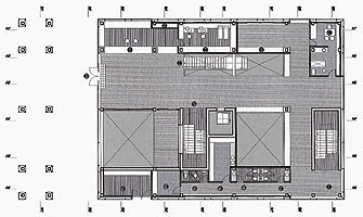 Planta baja. Acceso Curas / Ground floor. Entrance - Treatment rooms