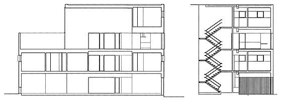 Seccin 1-1 y 2-2/Section 1-1 & 2-2