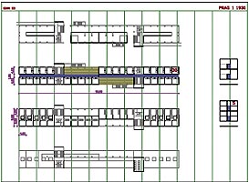 CIAM III Prag 1 , corredor, espacio propio/CIAM III Prag 1, the corridor as a space of its own.