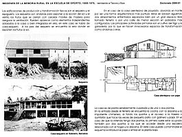 Anlisis vivienda rural portuguesa. Sequeiro de la zona Norte de Oporto. Tectnica /Analysis of Portuguese rural homes. Sequeiro in the north Oporto area. Tectonics 