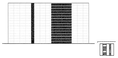 alzado E/E elevation