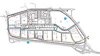 Esquema de red de abastacimiento de saneamiento/Sewage network system