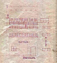 Albergue de la Asociacin Valenciana  de la Caridad, Valencia. Alzados del proyecto preliminar y definitivo. 1934/Asociacin Valenciana de la Caridad Hostel, Valencia. Elevations from preliminary and final project. 1934