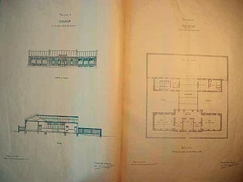 Escuela tipo 2. Ministerio de Instruccin Pblica y Bellas Artes (1908). Coleccin de planos de escuela pblica de enseanza primaria que, cumpliendo con lo dispuesto en el art. 27 del Real Decreto de 26 de septiembre de 1904 y en la disposicin transitoria de 28 de abril de 1905, para facilitar a los ayuntamientos la construccin de dichos edificios/Type 2 school. Ministerio de Instruccin Pblica y Bellas Artes (1908). Coleccin de planos de escuela pblica de enseanza primaria que, cumpliendo con lo dispuesto en el art. 27 del Real Decreto de 26 de septiembre de 1904 y en la disposicin transitoria de 28 de abril de 1905, para facilitar a los ayuntamientos la construccin de dichos edificios [Collection of plans for primary schools (...) to facilitate their construction by the local authorities]