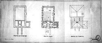 "Escuela para asistencia mixta en Llosa de Camacho, agregado de Alcalal". OTCE: Jorge Gallegos, arquitecto. 24 de marzo de 1924/Campoamor School Complex, Alicante. Pedro Snchez Seplveda, 1925. Photograph from the Boletn de educacin de Alicante y su provincia [Alicante and province education Gazette], no.7, May-June 1934