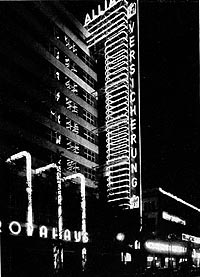 Torre de iluminacin de la Europhaus/Europhaus lighting tower. Berlin. Otto Fisle. 1930