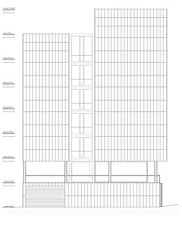 Alzados testeros/Headwall elevations