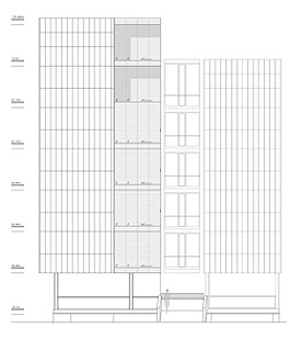 Alzados testeros/Headwall elevations