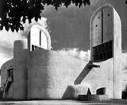 Grgola de Ronchamp. Le Corbusier. uvre complte vol. 6 Artemis Zurich, 1957.