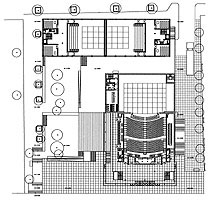 Planta cota 0.00 / Floor plan level 0.00