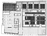 Planta acceso. Espacio Arqueolgico/ Entrance level floor. Archaeological space 