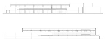 Alzado norte/North elevation  Alzado sur/South elevation