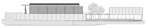 Alzado sur/Shouth elevation C/ Jos Barbera Cepria