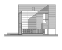 Alzado noreste/North east elevation