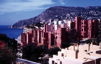 El conjunto de La Muralla Roja/The Red Wall, general view