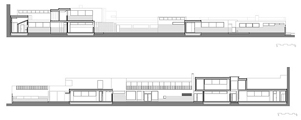 Seccin transversal/Cross section 1  Seccin transversal/Cross section 2