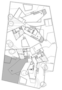 Planta cota/Floor plan at level 90.00-91.50